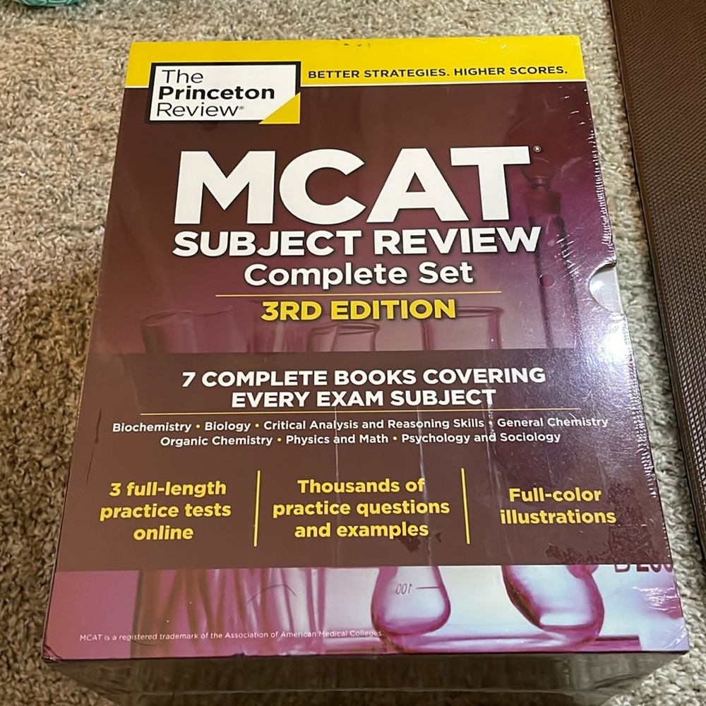 The Princeton Review MCAT Subject Review Complete Set - 3rd Edition